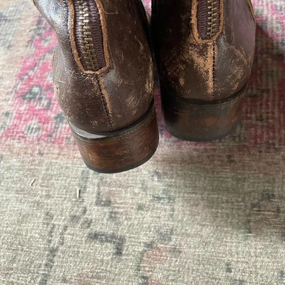 Freebird Saddle Boots Size 7 Brown - Picture 6 of 7